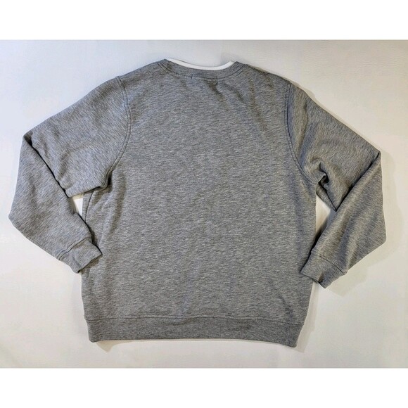 Heritage Charm Sloth Sweater Gray Medium Pullover Christmas Holiday Santa - Picture 3 of 7